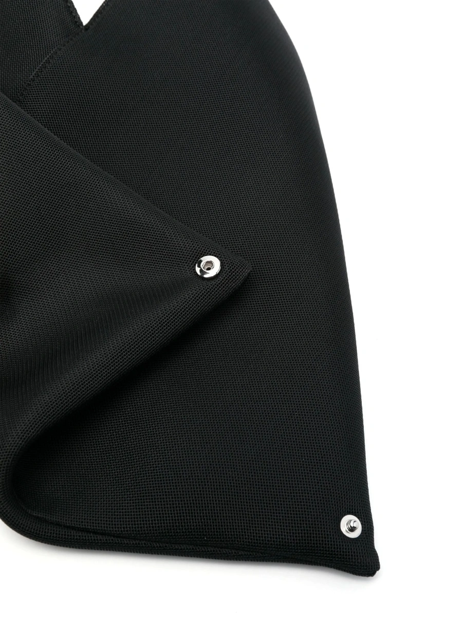 Geanta de mana MM6 Maison Margiela neagra din polyester - Img 4