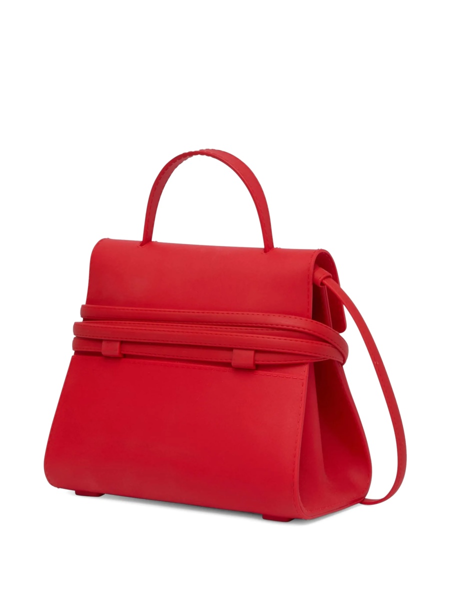 Geanta de mana Moschino rosie din poliuretan - Img 2