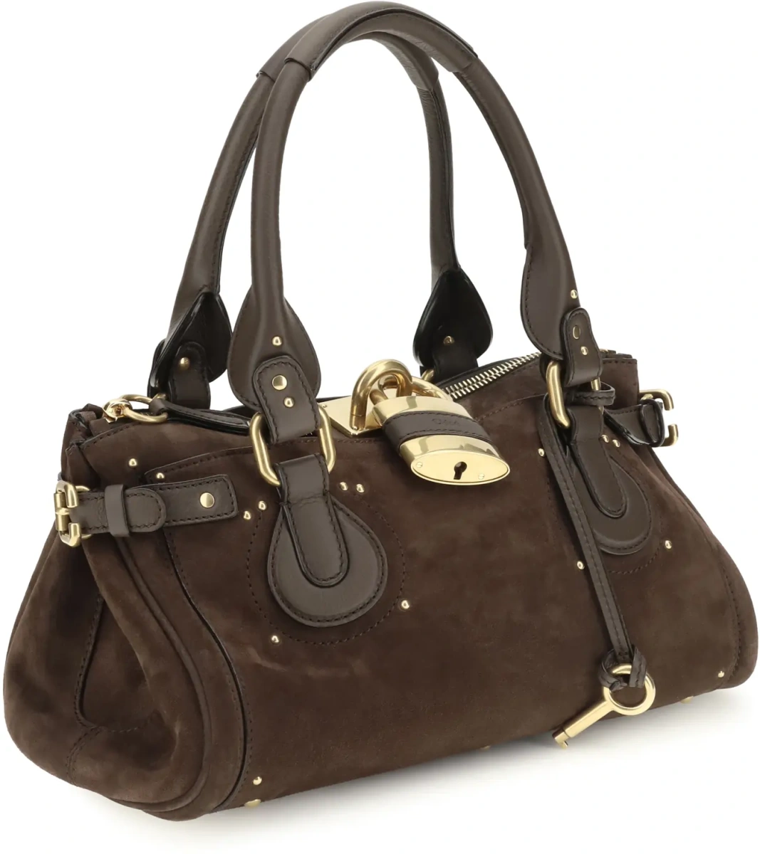 Geanta de mana Paddington suede Handbag - Img 2