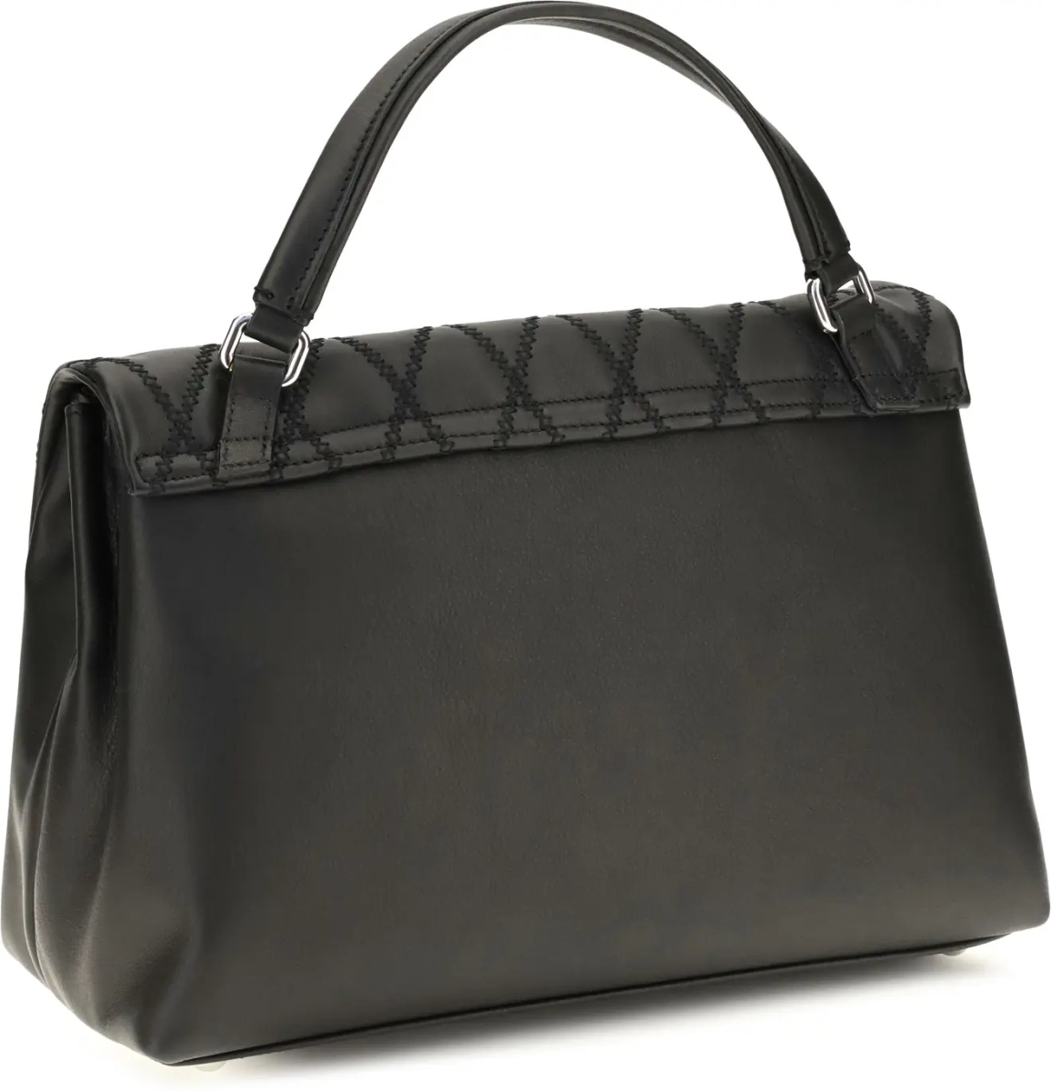 Geanta de mana Postina Tramè leather Top Handle Bag - Img 3