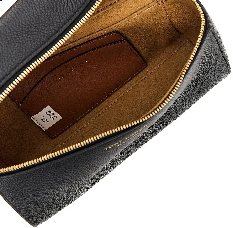 Geanta de mana 'Romy Slim' grained leather bag - Img 3