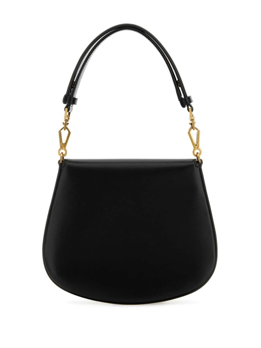Geanta de mana Saint Laurent neagra din piele - Img 2