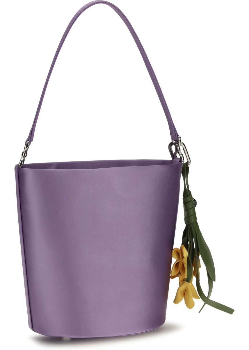 Geanta de mana Satin Bucket Bag - Img 3