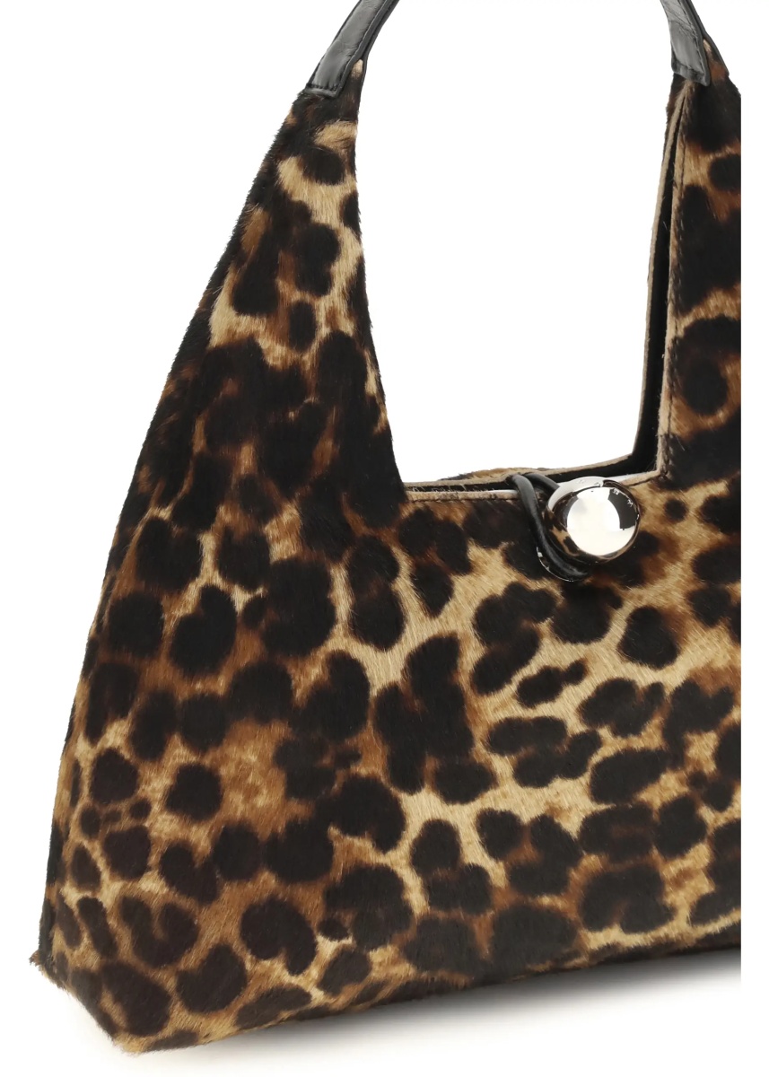 Geanta de mana Small Trapeze leopard Handbag - Img 4