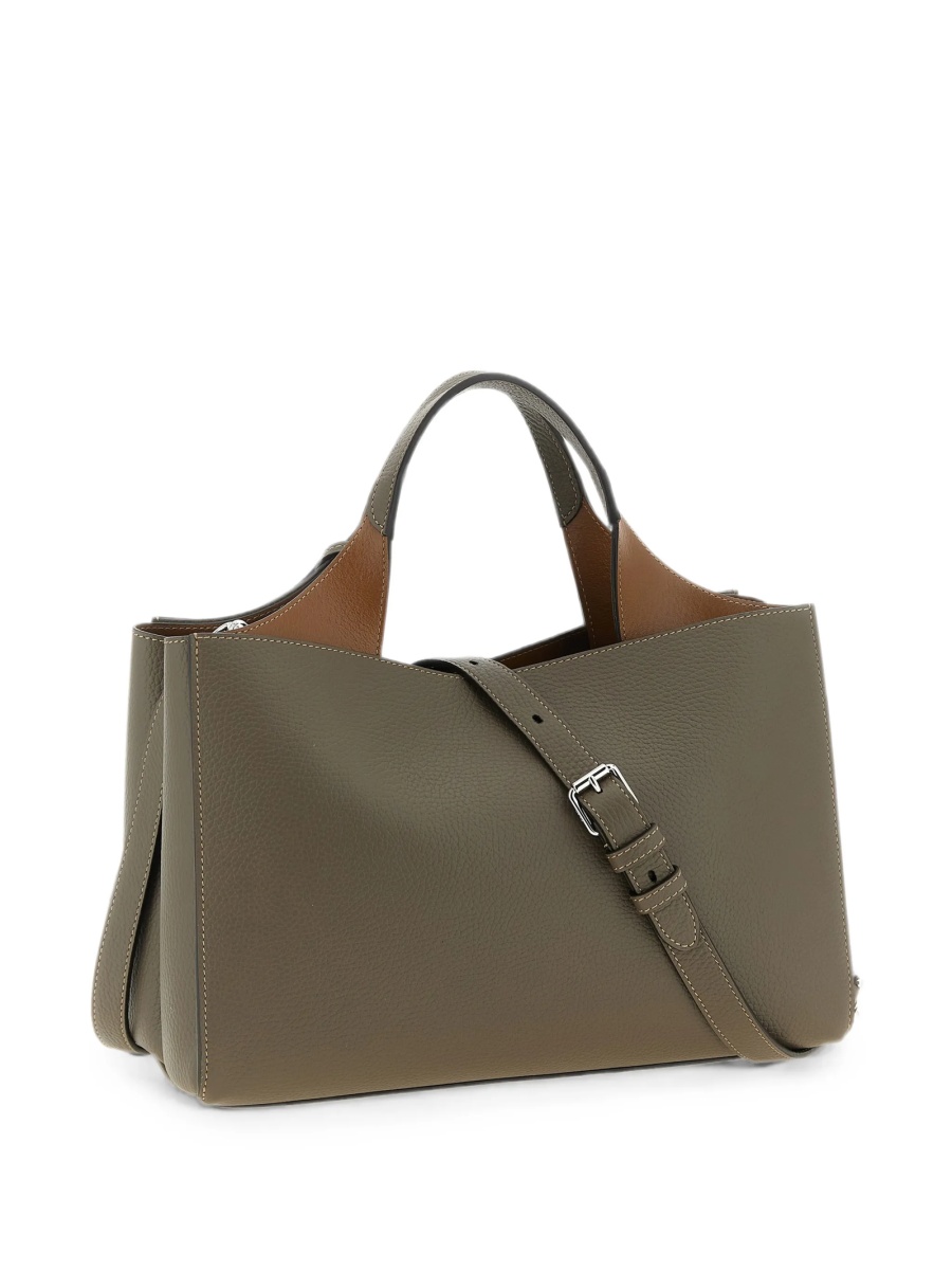 Geanta de mana TOD'S gri din piele - Img 2