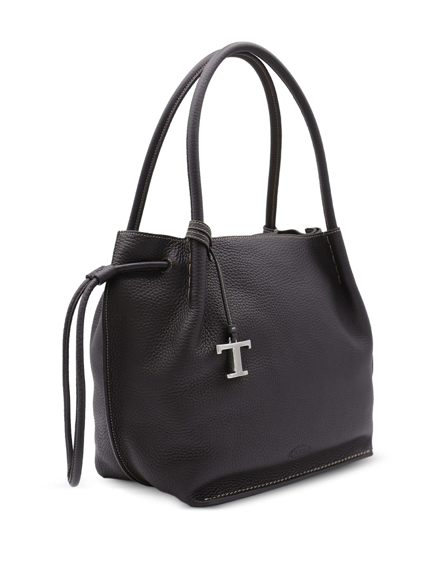 Geanta de mana TOD'S neagra din piele - Img 3