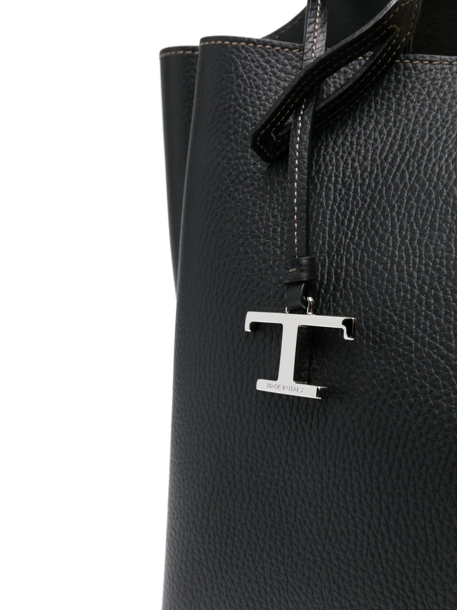 Geanta de mana TOD'S neagra din piele - Img 5