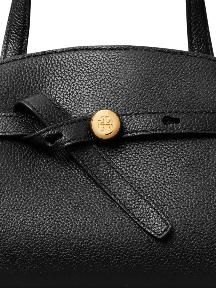 Geanta de mana Tory Burch neagra din piele - Img 4