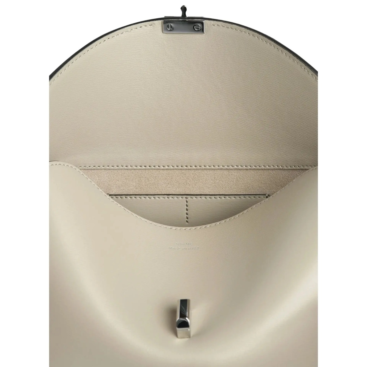 Geanta de mana TOTÊME TOTEME T-lock Leather Clutch Bag - Img 3