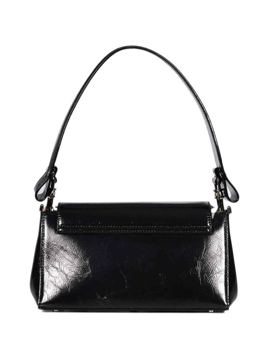 Geanta de mana Vivienne Westwood neagra din piele - Img 2