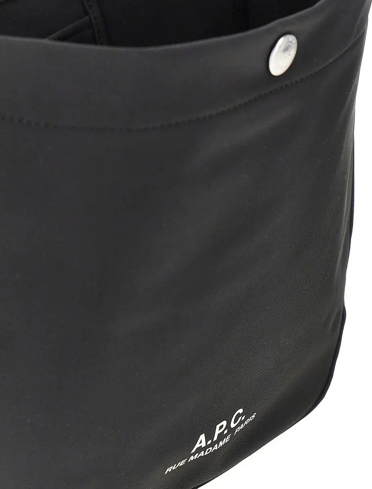 Geanta de umar A.P.C. Water-repellent canvas small 'Journal' bag - Img 4