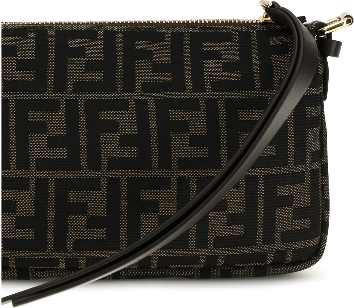 Geanta de umar All-over monogram jacquard Shoulder Bag - Img 3