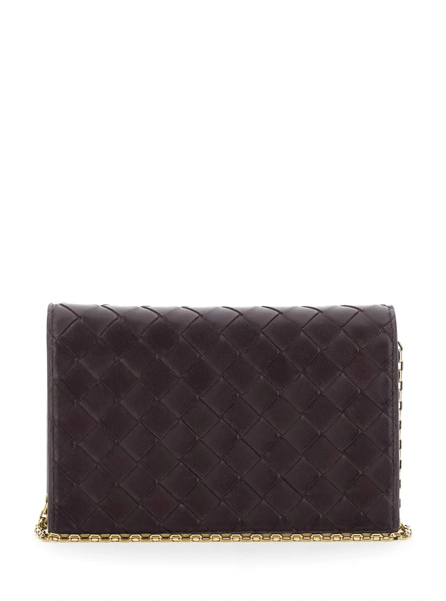 Geanta de umar Bottega Veneta 'Andiamo' mov din piele - Img 2