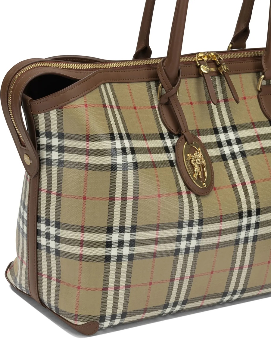 Geanta de umar "Check" Large Shoulder Bag - Img 4