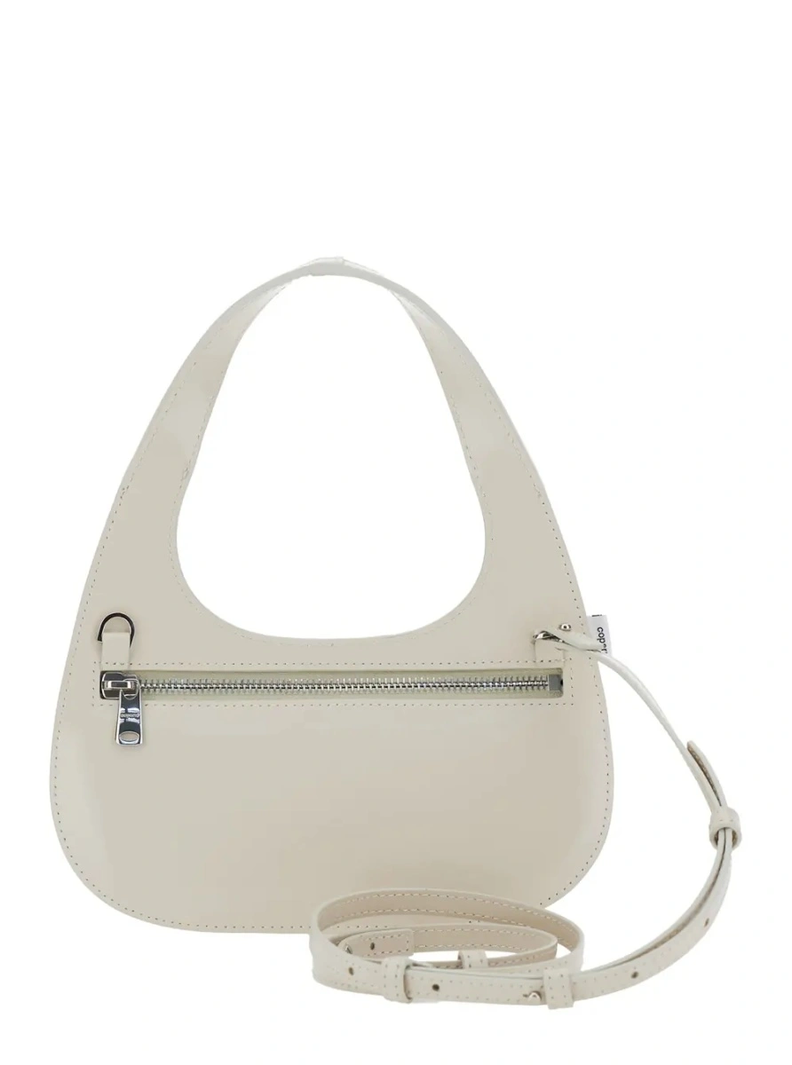 Geanta de umar COPERNI bej din piele 'Slim Swipe Phone Baguette' - Img 2