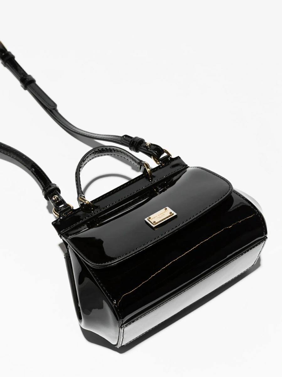 Geanta de umar Dolce &amp; Gabbana neagra din piele - Img 4