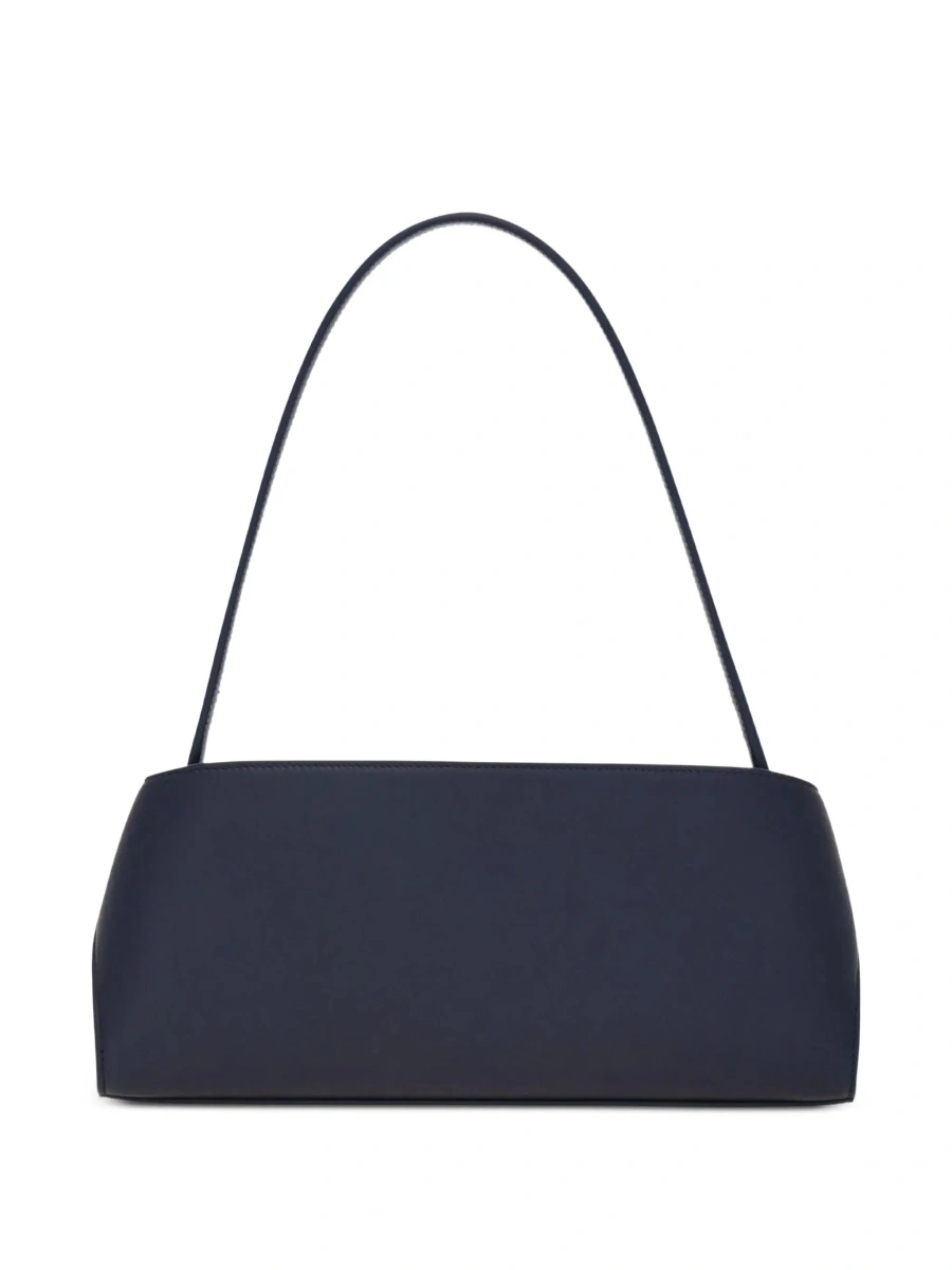Geanta de umar Ferragamo albastra din piele - Img 6