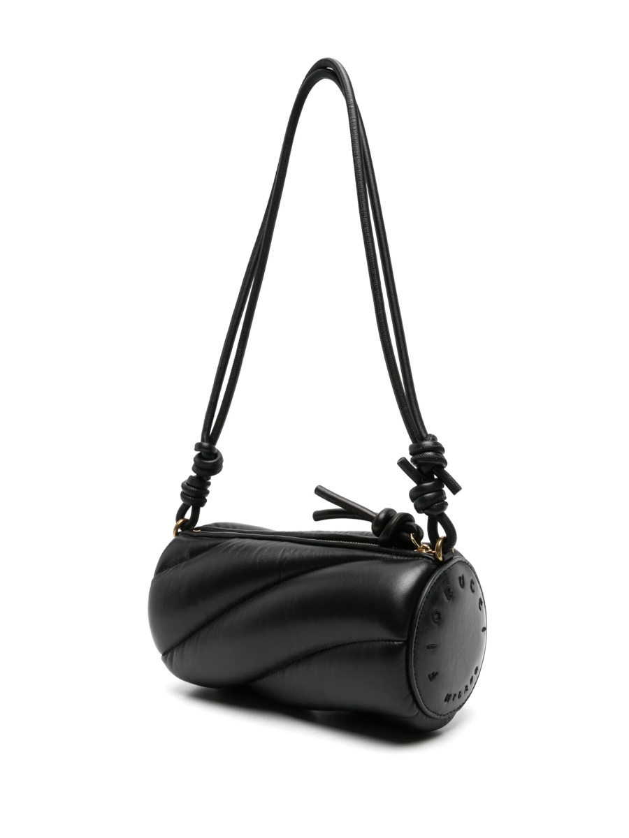 Geanta de umar Fiorucci neagra din piele - Img 2