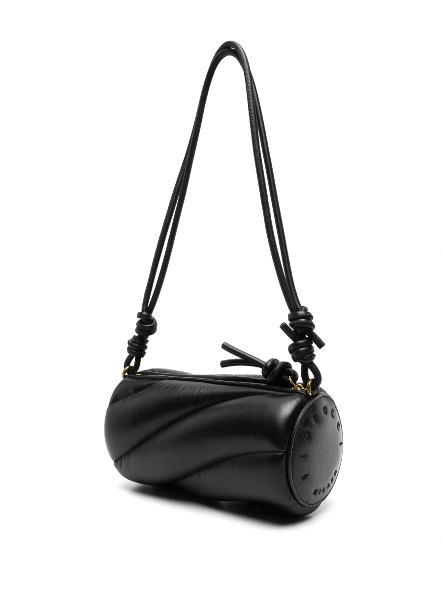 Geanta de umar Fiorucci neagra din piele - Img 2