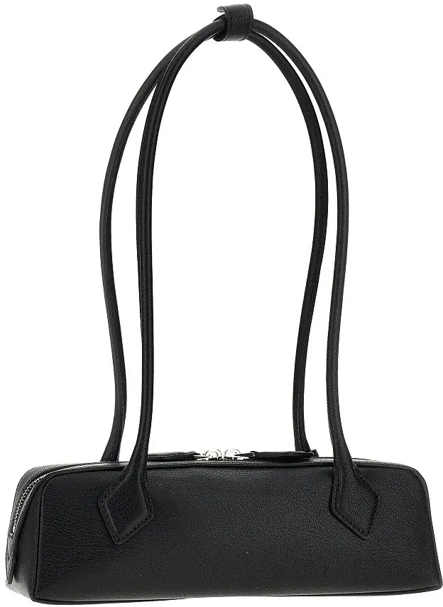 Geanta de umar Grained leather small 'Le Teckel' bag - Img 2