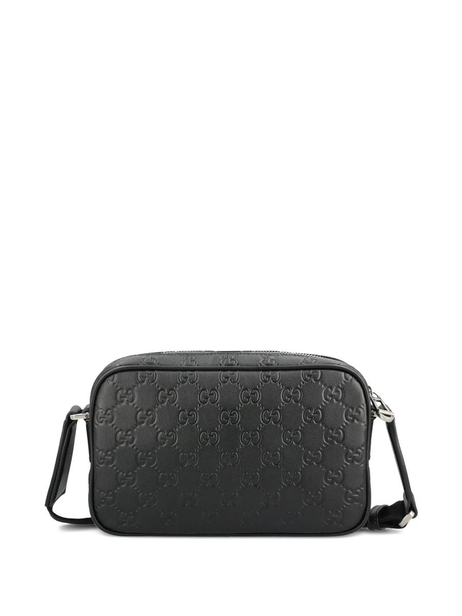 Geanta de umar Gucci neagra din piele - Img 5