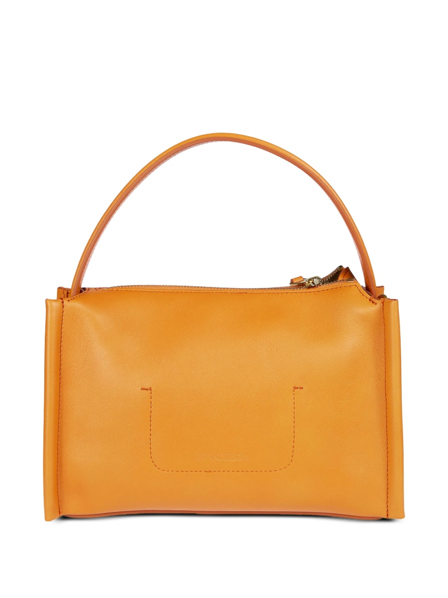Geanta de umar JW Anderson portocalie din piele - Img 2