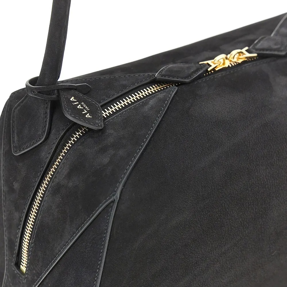 Geanta de umar 'Le Bouledogue' nubuck bag - Img 4