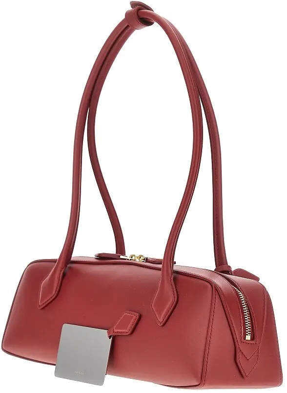 Geanta de umar Leather medium 'Le Teckel' bag - Img 2