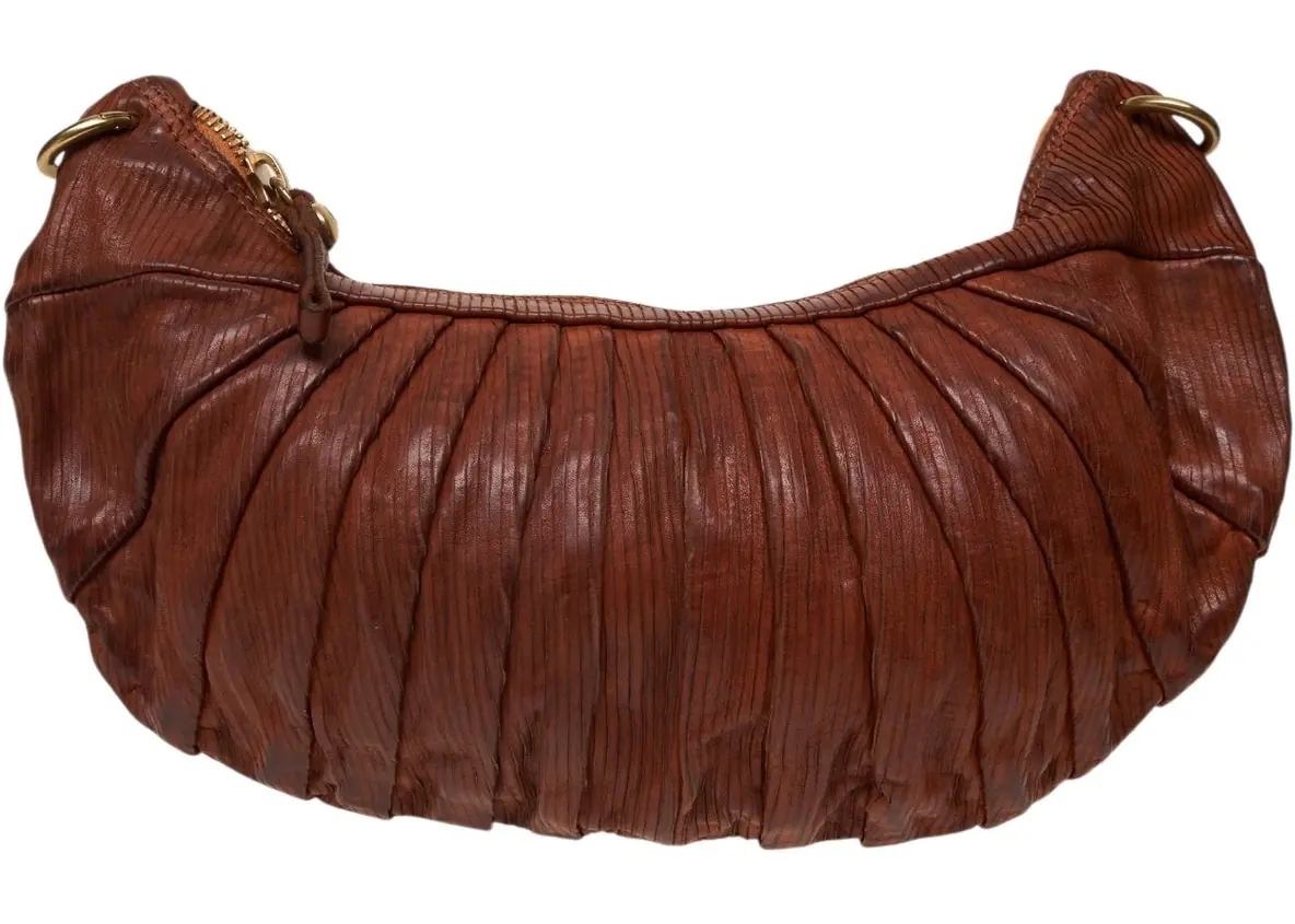 Geanta de umar Leather shoulder bag - Img 3