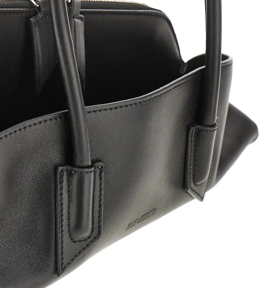 Geanta de umar Leather small 'La Passeggiata' bag - Img 4