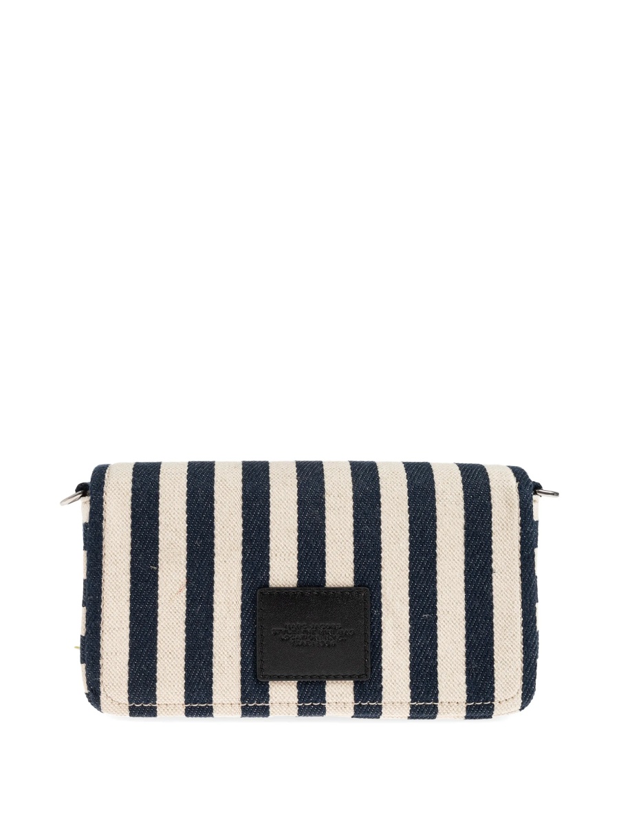 Geanta de umar Marc Jacobs albastra din material textil - Img 3