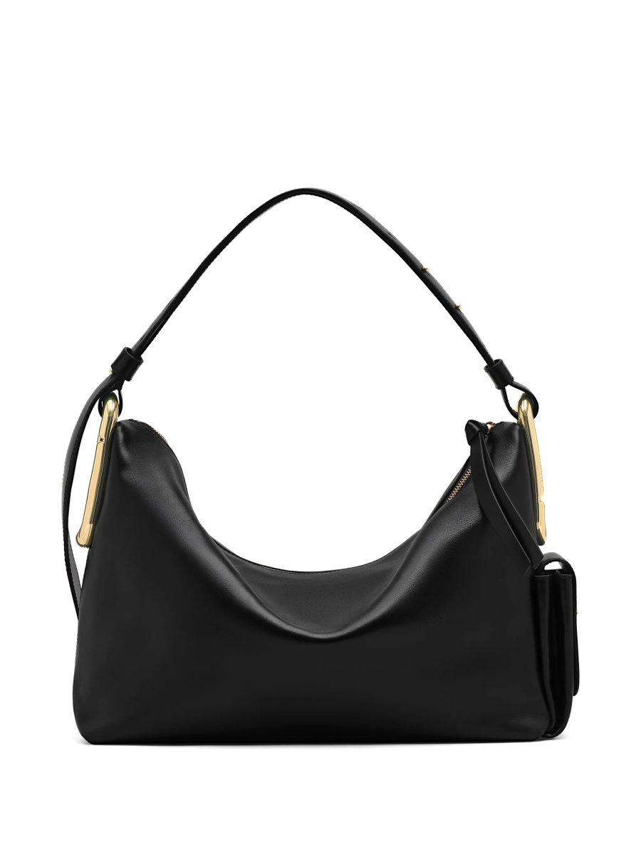 Geanta de umar Marc Jacobs neagra din piele - Img 3
