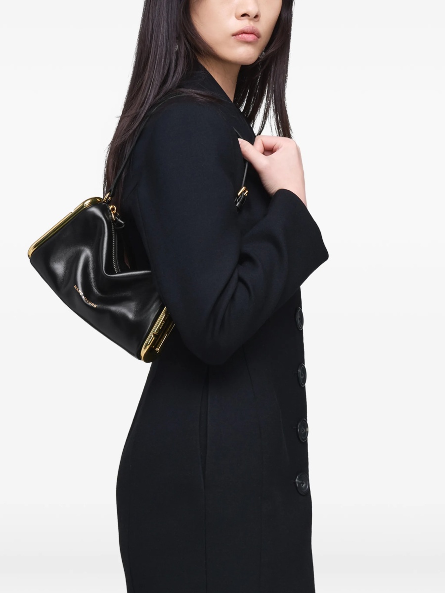 Geanta de umar Marc Jacobs neagra din piele - Img 2