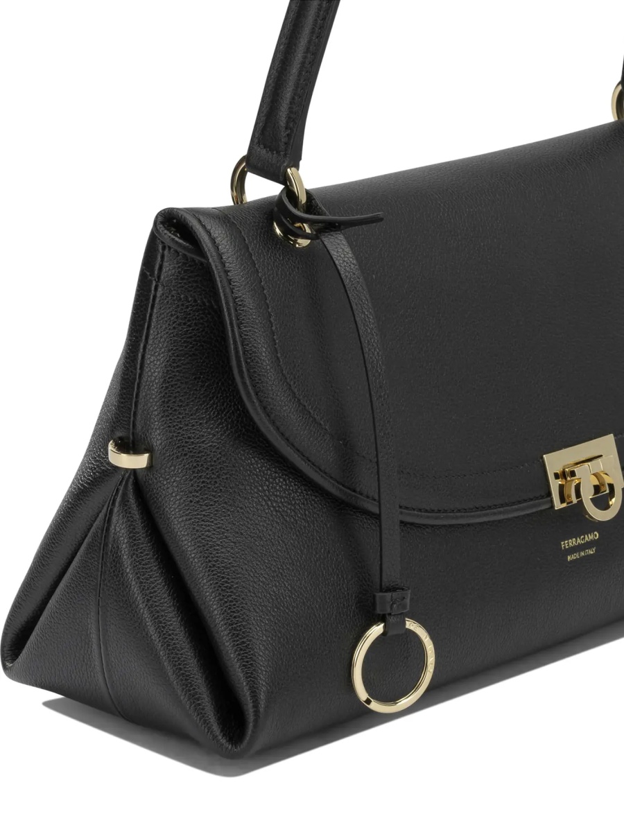 Geanta de umar Medium "Gancini" Shoulder Bag - Img 4