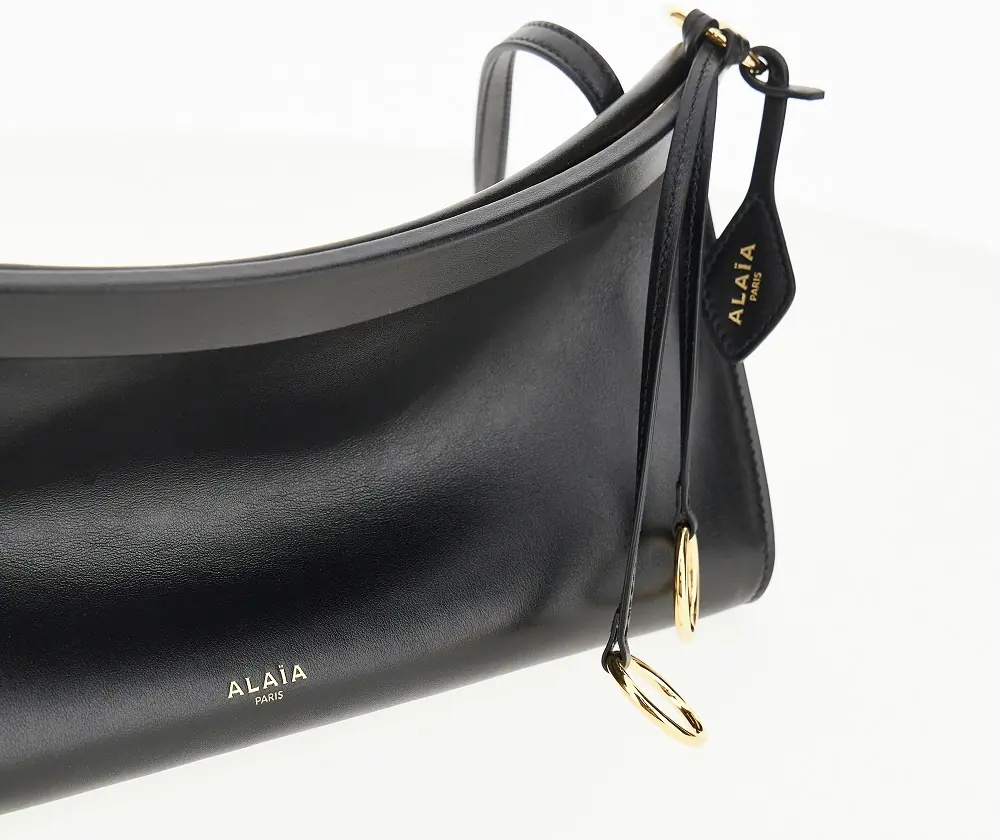 Geanta de umar Medium 'Le Click East West' leather bag - Img 4