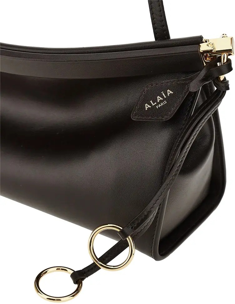 Geanta de umar Medium 'Le Click East West' leather bag - Img 4