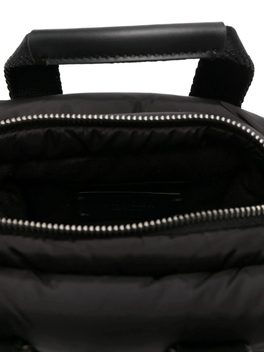 Geanta de umar Moncler neagra din poliamida - Img 5