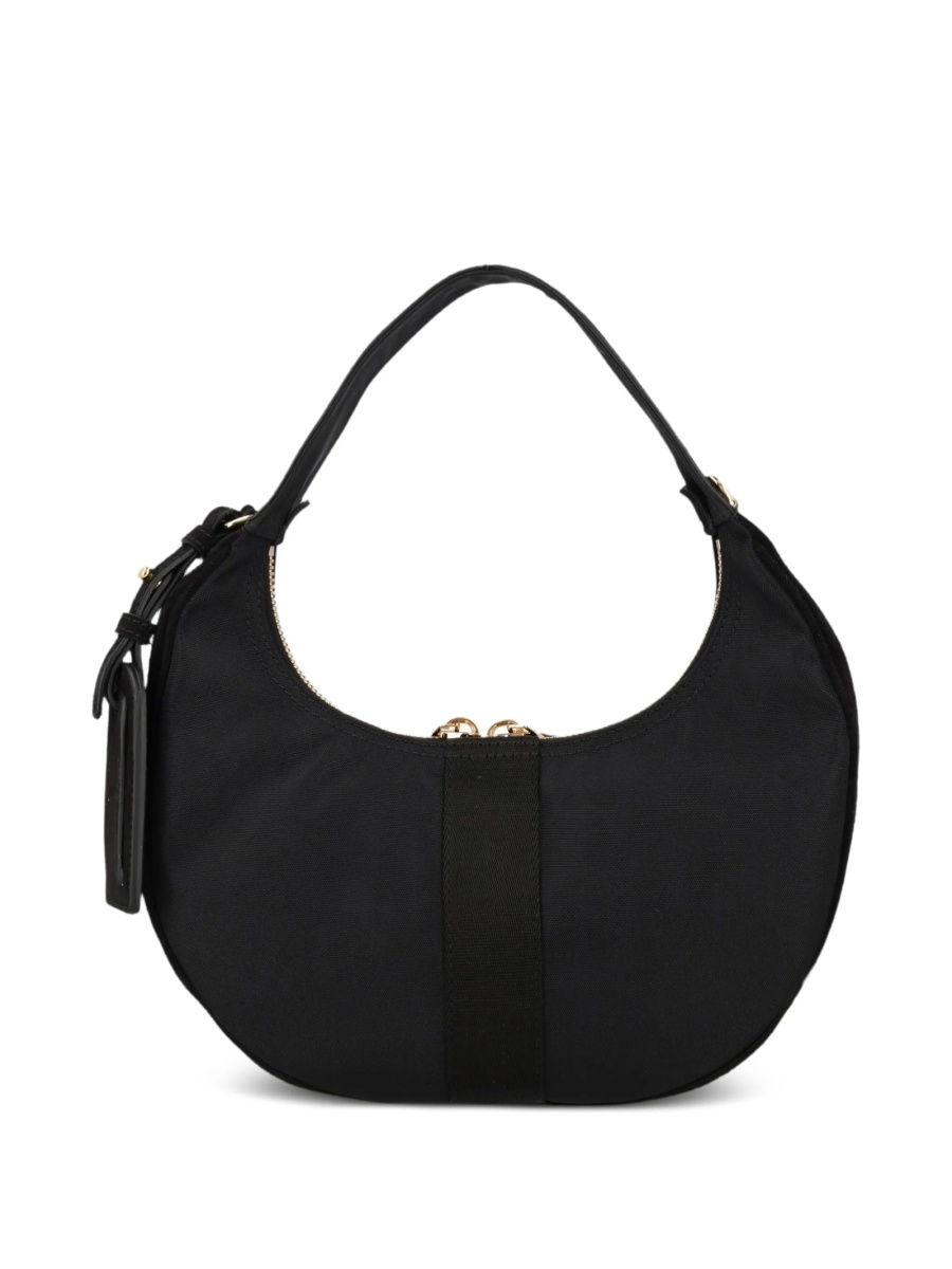Geanta de umar Moschino neagra din material textil - Img 2