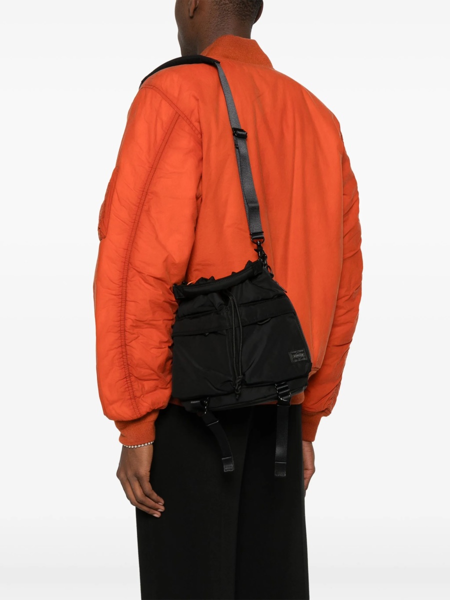 Geanta de umar Porter-Yoshida &amp; Co. neagra din material textil - Img 2