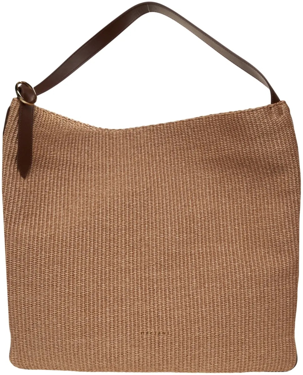 Geanta de umar Raffia shopper - Img 2
