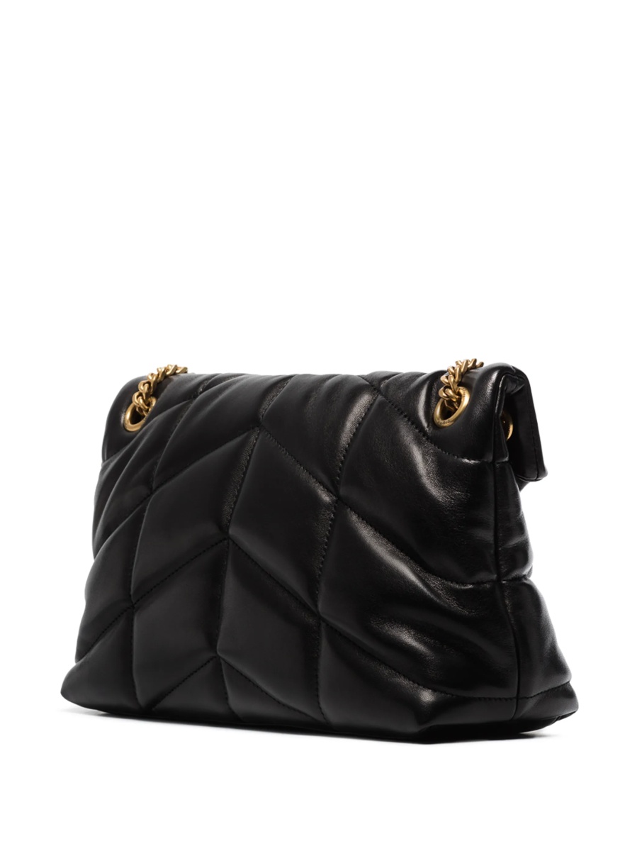 Geanta de umar Saint Laurent Loulou neagra - Img 3