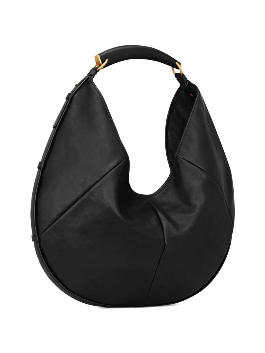 Geanta de umar Saint Laurent neagra din piele - Img 3