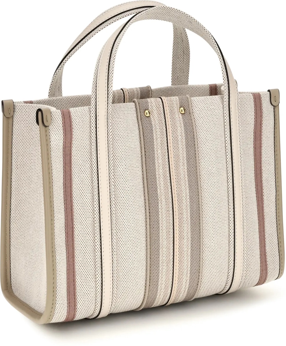 Geanta de umar Small Woody Loop canvas Tote Bag - Img 3