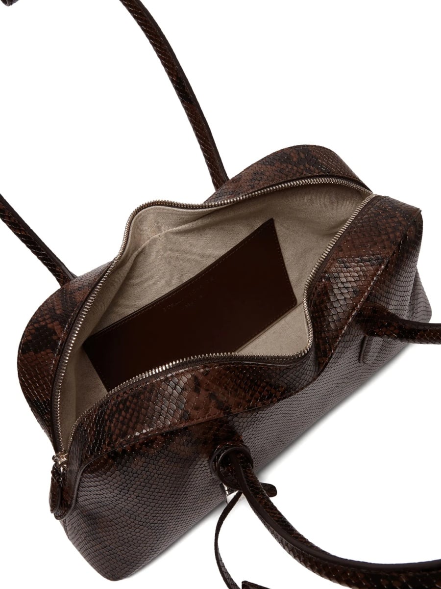 Geanta de umar Stella McCartney maro din alama si polyester - Img 3