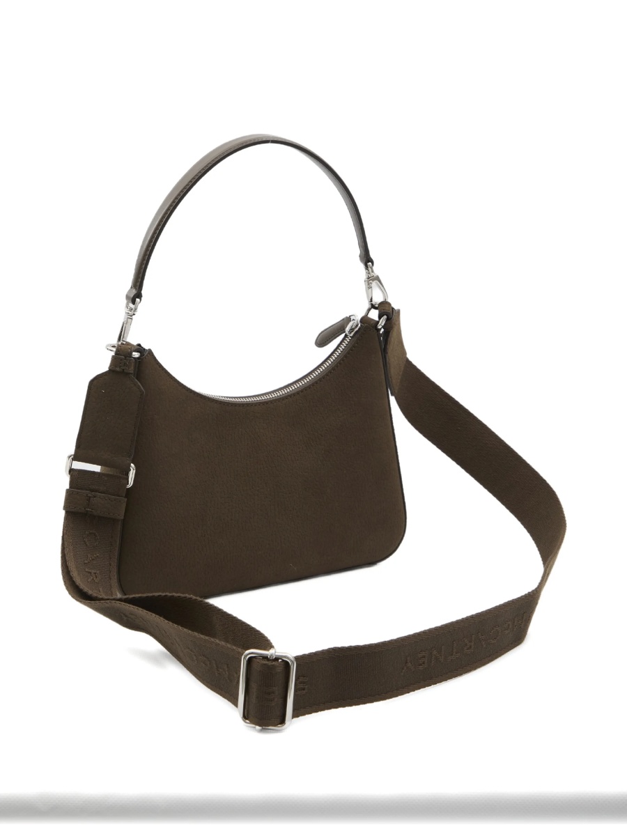 Geanta de umar Stella McCartney maro din polyester si poliamida - Img 3