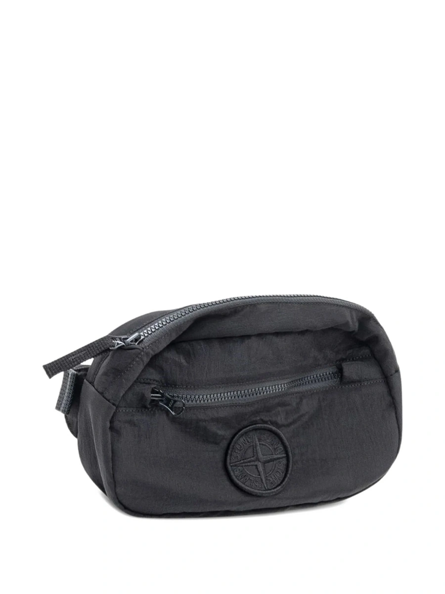 Geanta de umar Stone Island neagra - Img 3