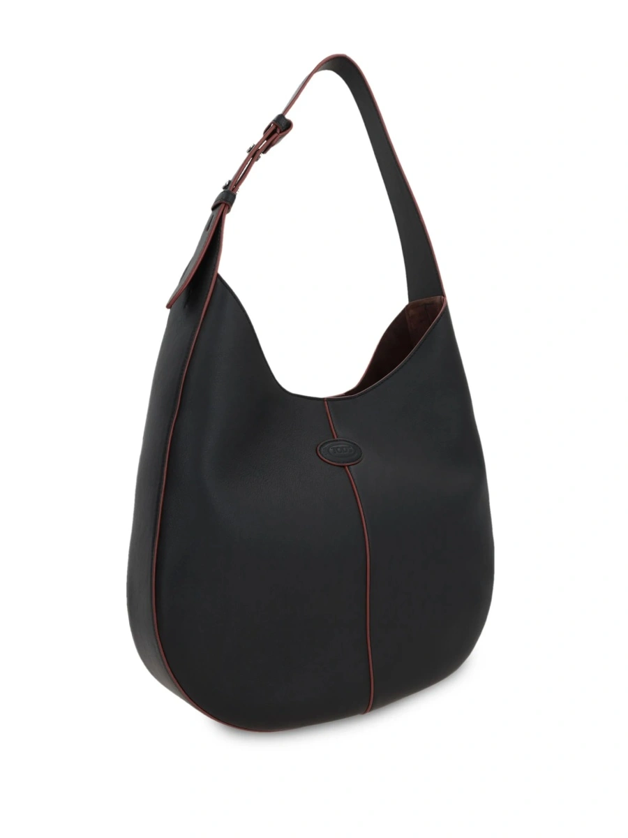 Geanta de umar TOD'S neagra din piele - Img 3