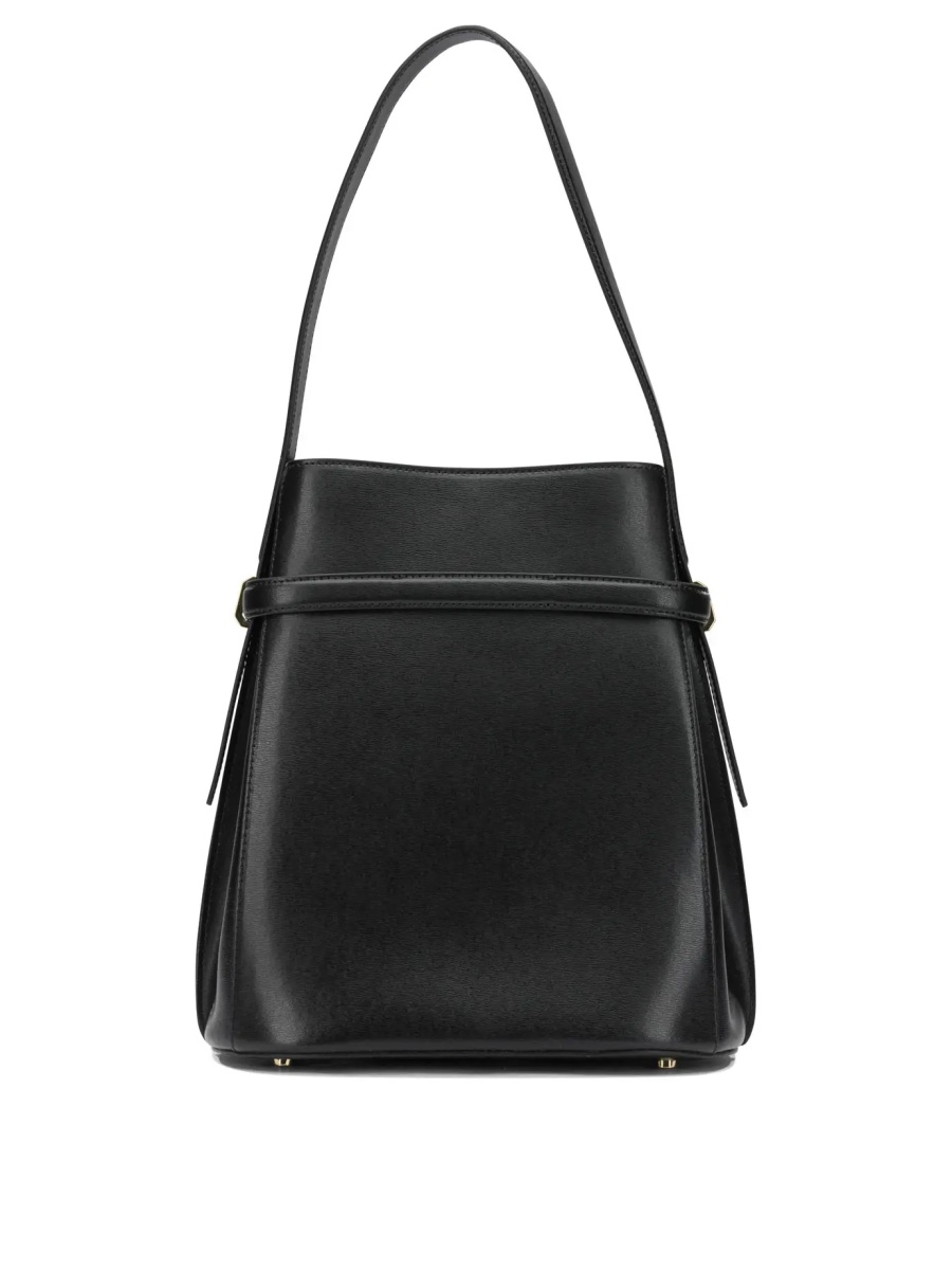 Geanta de umar TOTÊME Small leather shoulder bag - Img 3