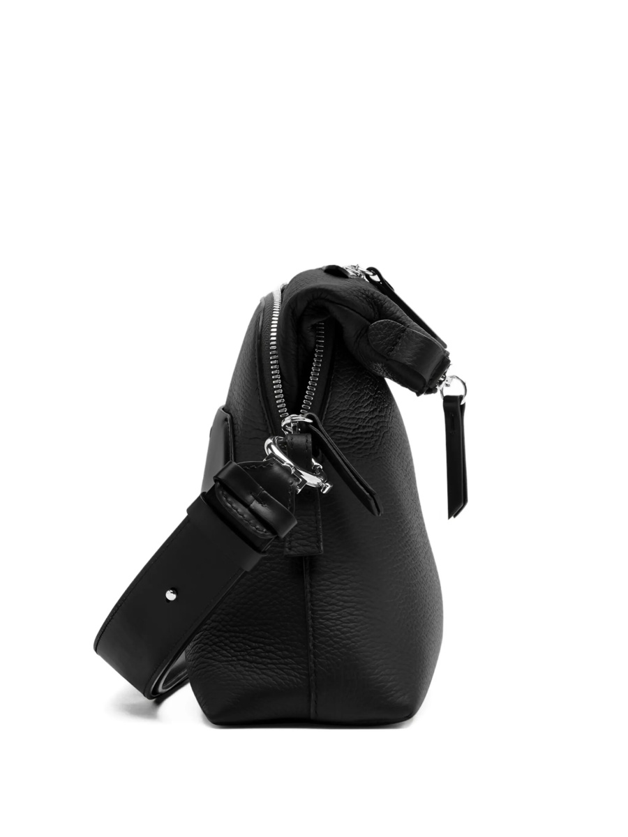 Geanta plic Maison Margiela 5ac neagra din piele - Img 3