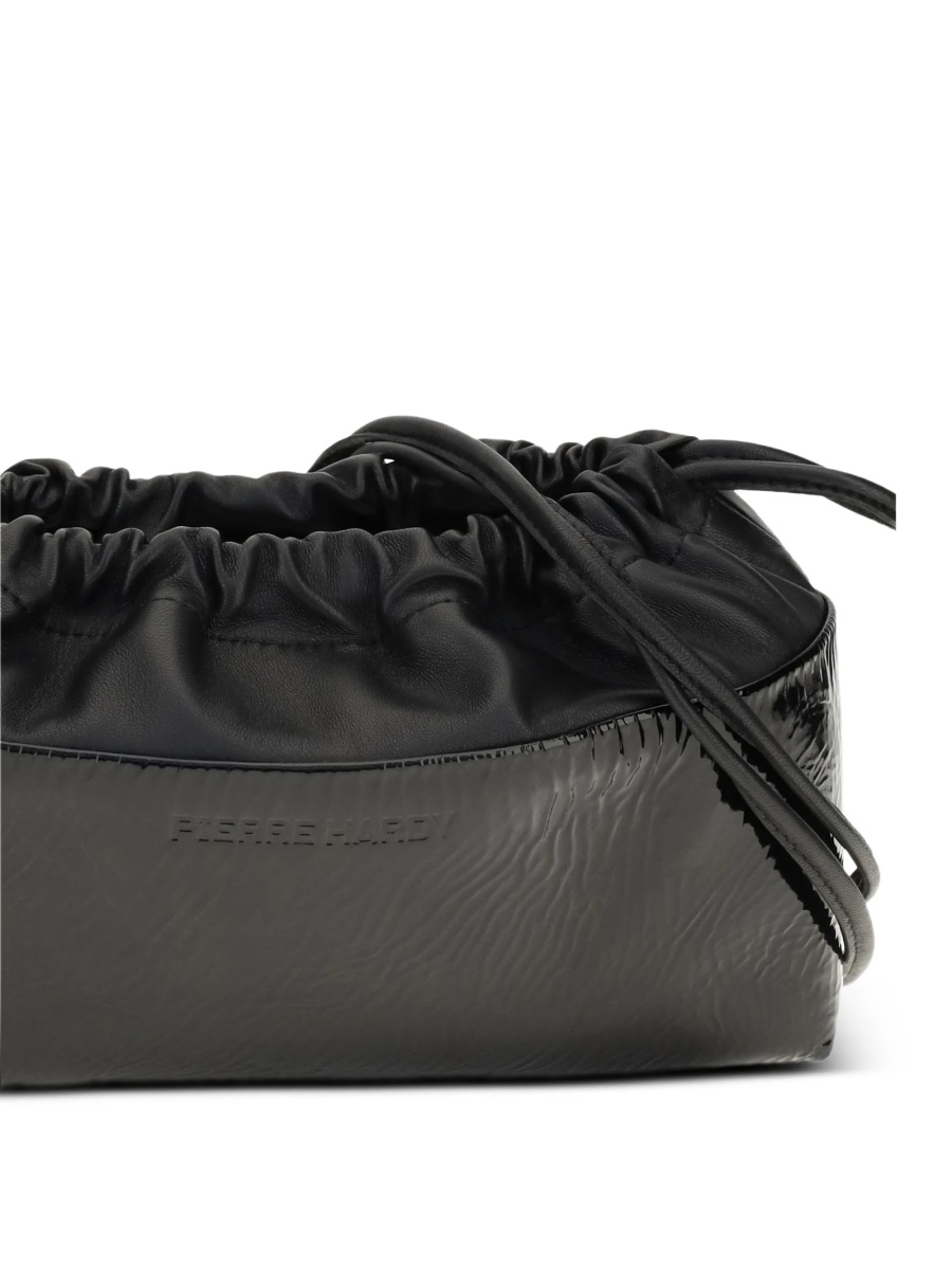 Geanta plic PIERRE HARDY neagra din piele - Img 3
